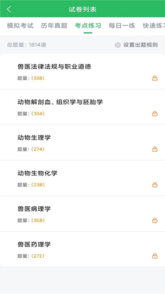 兽医资格考试题库2026最新版图2