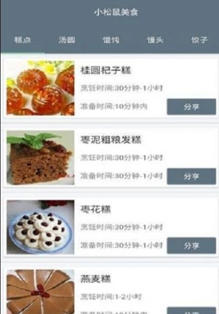 小松鼠美食原版