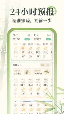 杏雨天气最新版图2