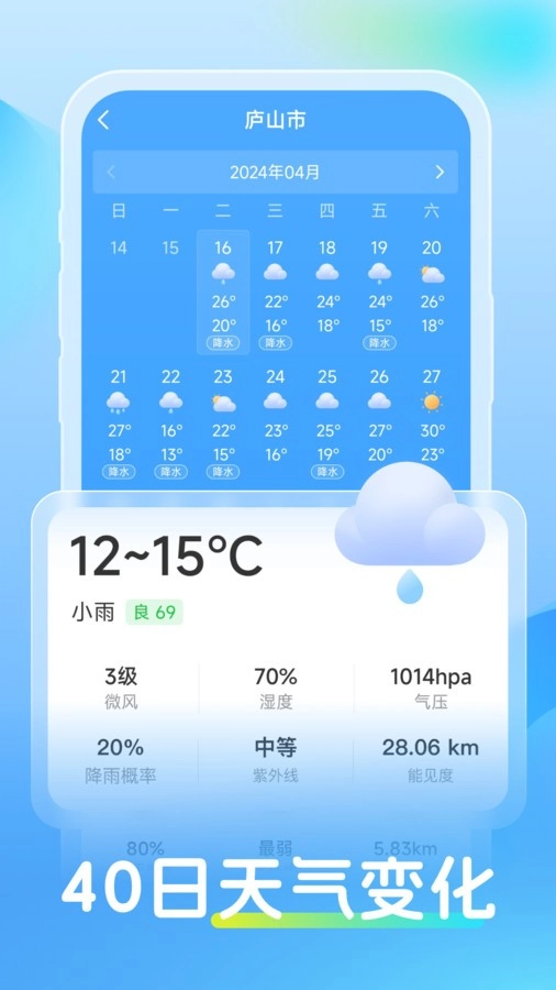 同舟天气官方正版图3