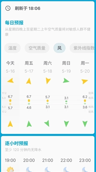 安心天气提醒原版图1