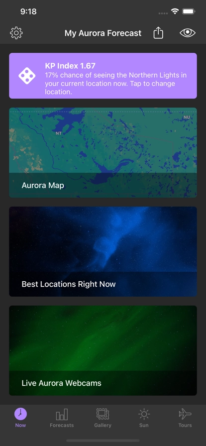 MyAuroraForecast原版图1