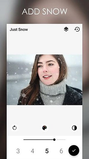 DIY雪花滤镜通用版
