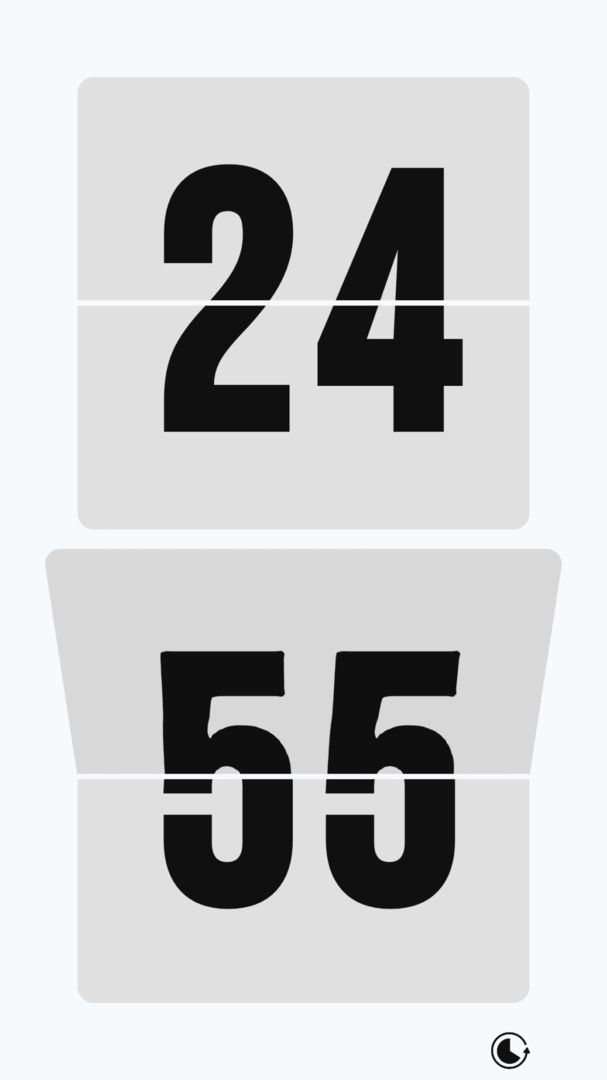 极简时钟通用版图4