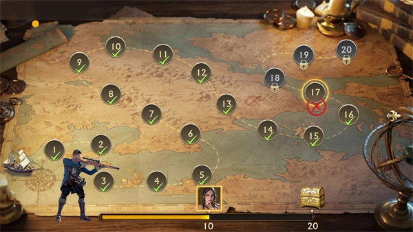 子弹射击金银岛之谜图3