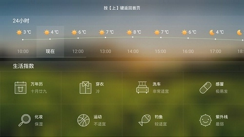 墨迹天气电视版4