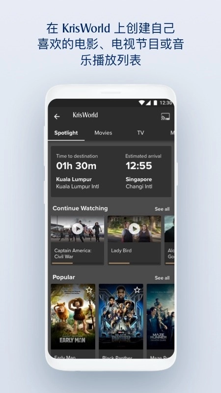 SingaporeAir无广告版图4