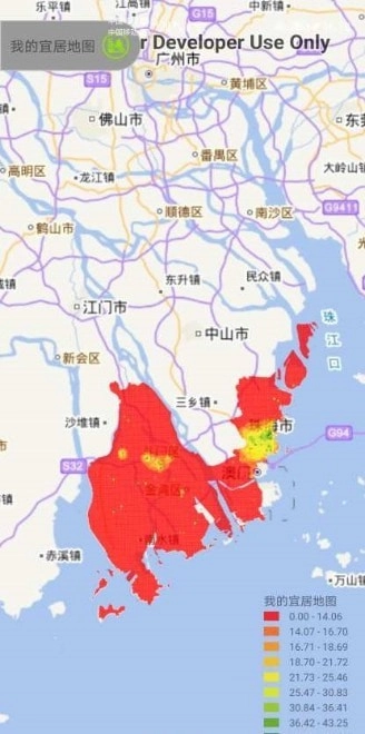 我的宜居地图截图2