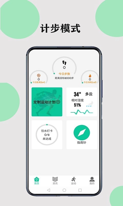 健康走路计步截图0