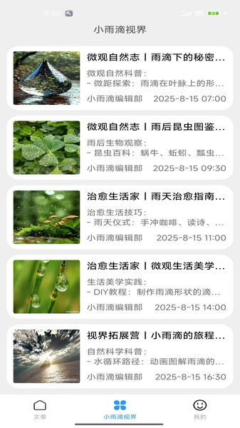 小雨滴视界通用版