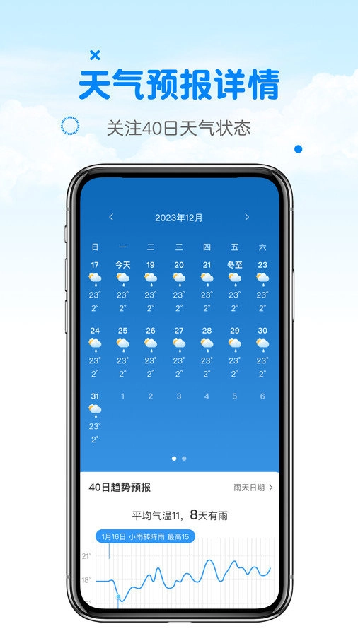 天气预报真准无广告版图1