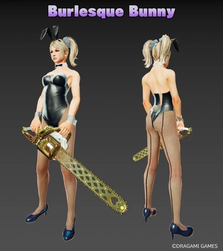 性感兔女郎服装更新现已登陆《电锯甜心RePOP》