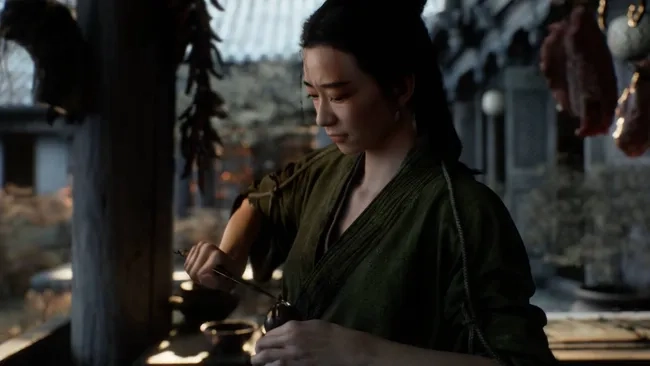 《黑神话：钟馗》实机演示中厨师脸模美图曝光颜值出众惊艳动人
