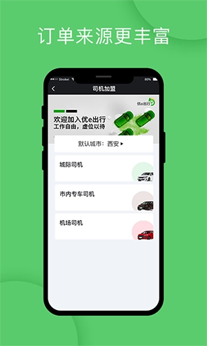 优e出行关怀版图1
