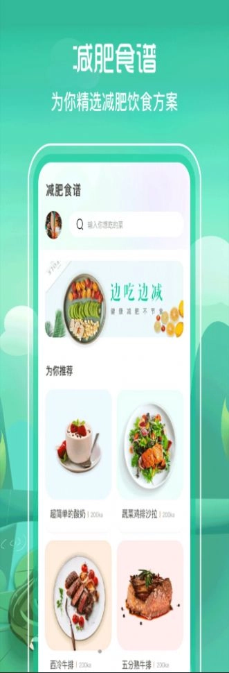 BMI减肥食谱手机版图3
