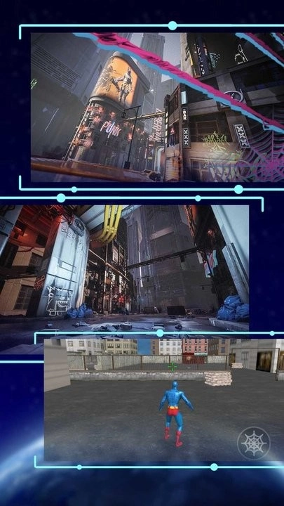 超级机甲绳索英雄截图2