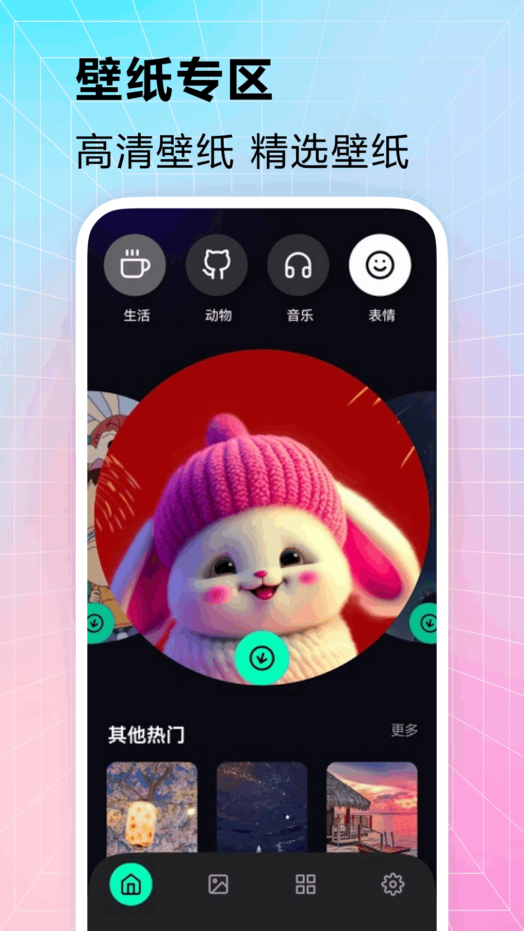 手机主题壁纸精灵
