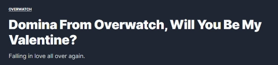 《OW》新英雄获IGN盛赞：黑皮女神太诱人，想做她的意中人