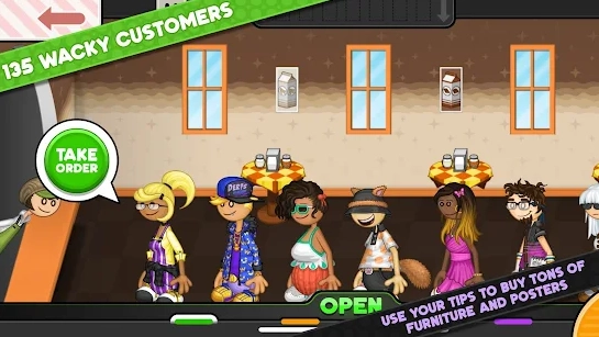 老爹摩卡咖啡店中文版