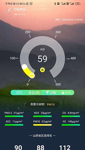 山西空气官方最新版图4