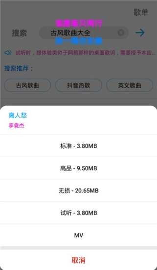 歌词适配器手机免费版图4