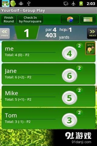 Golf Score Card图4