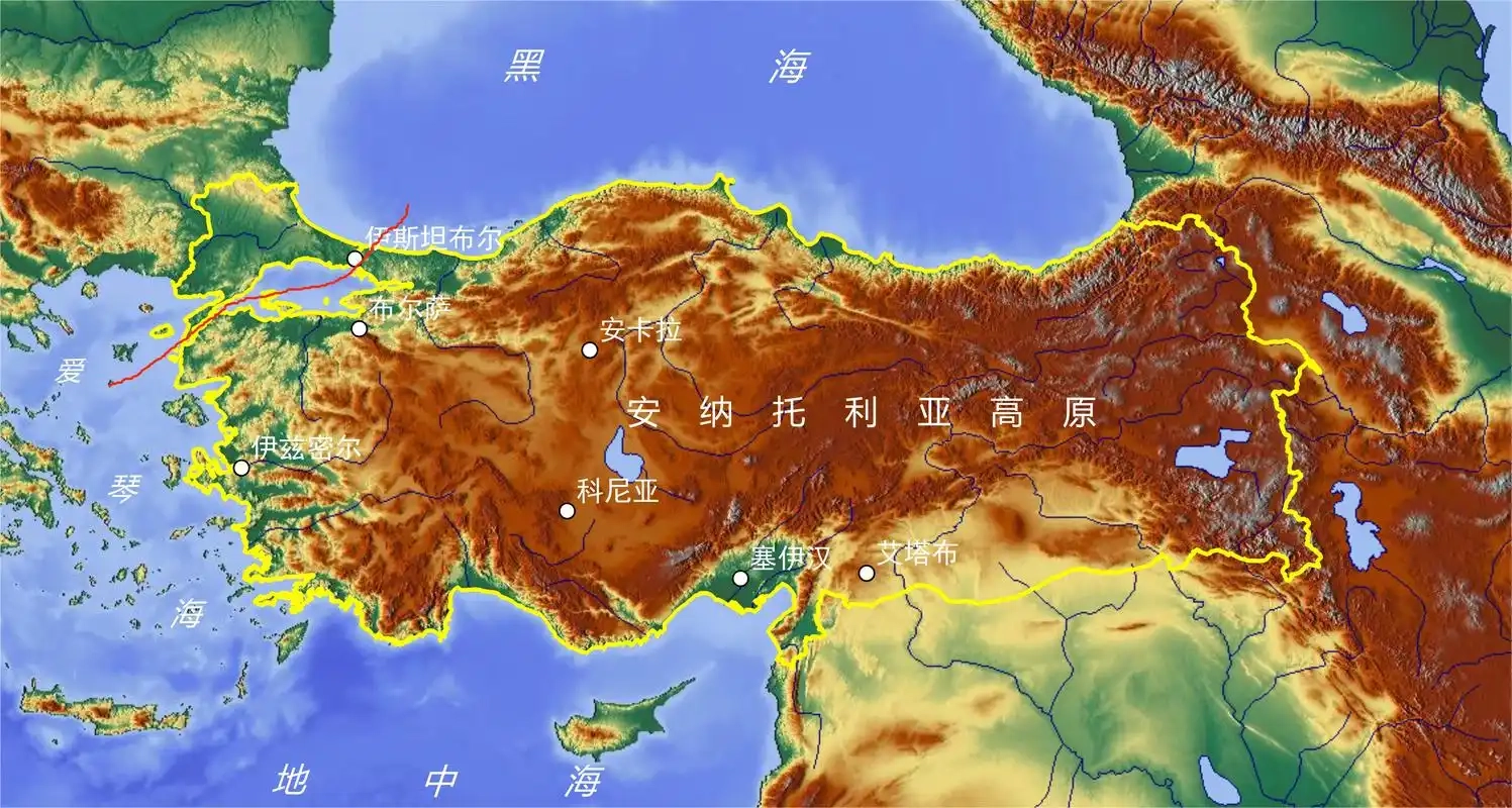 土耳其地图最新免费版图3