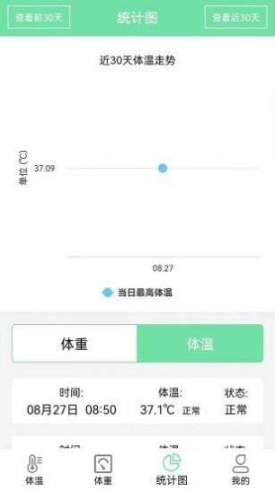 悠闲体温体重统计手机正版