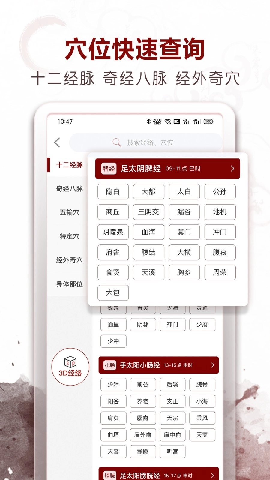 中医经络穴位手机免费版图3