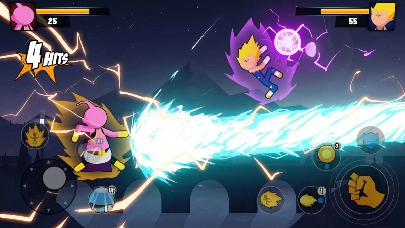 超级龙火柴人战斗4