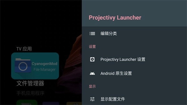 Projectivy Launcher