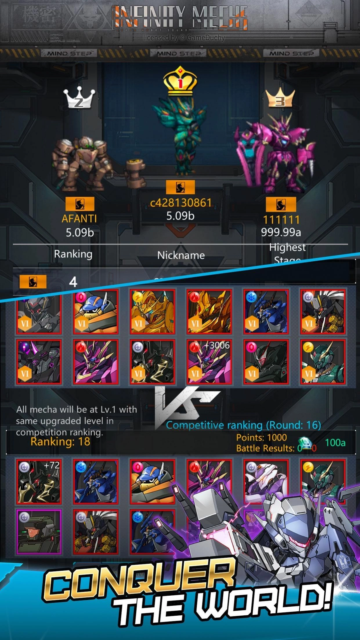 InfinityMechs手机正版图1