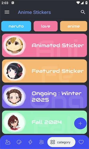 Anime Stickers安卓官方版
