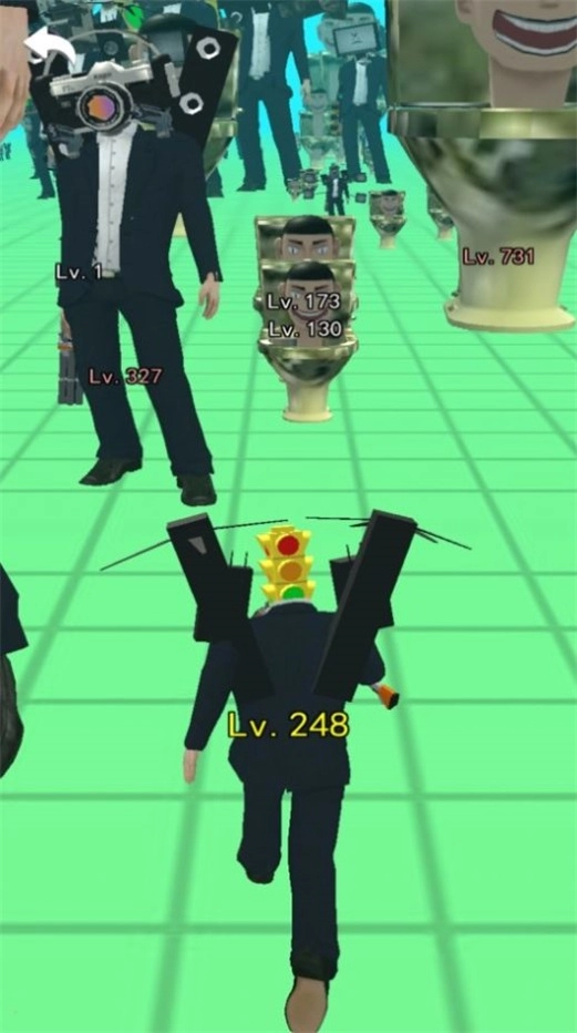 马桶人对战红灯人手游免费版图2
