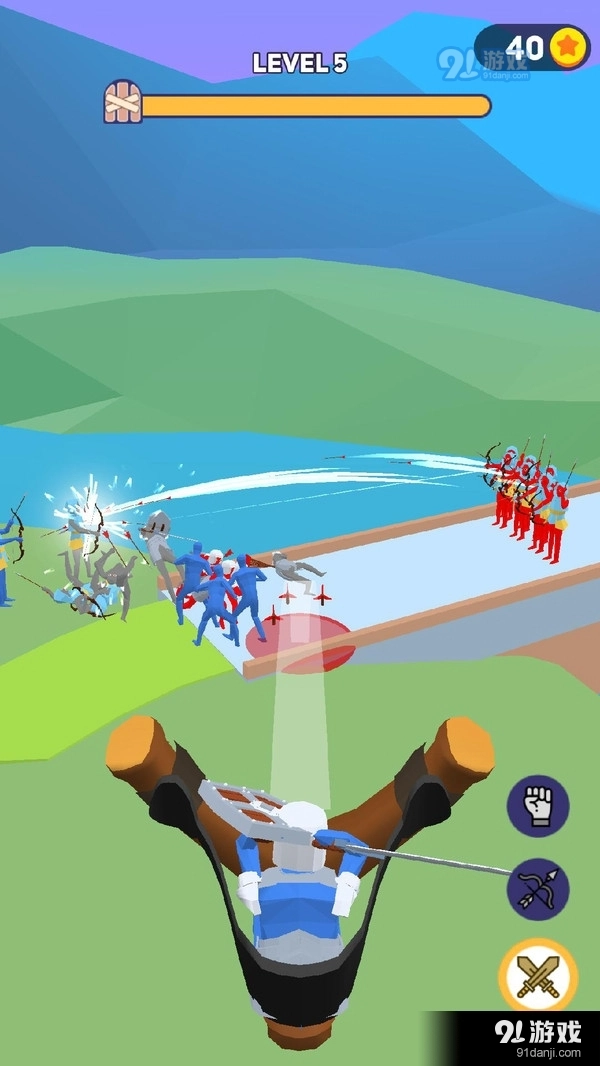 投掷和防守游戏绿色版