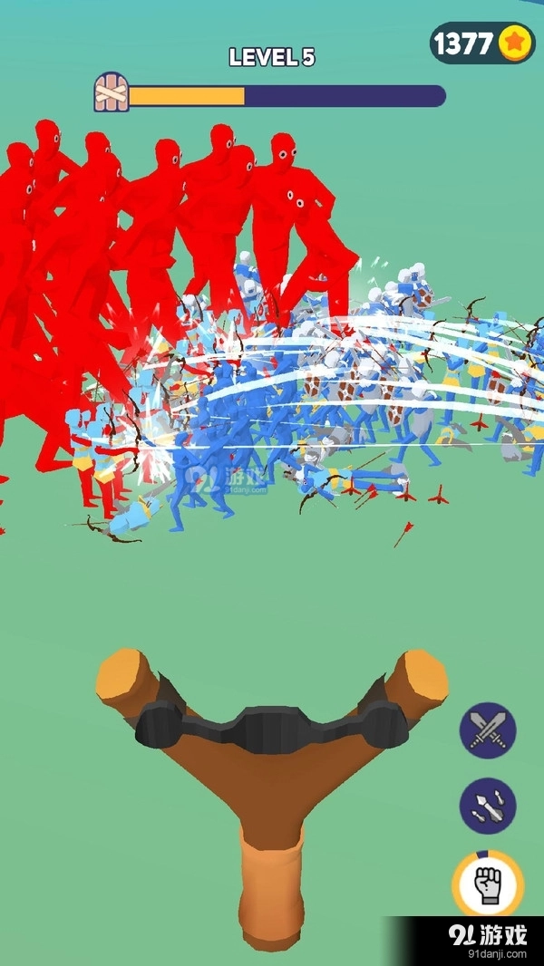 投掷和防守游戏绿色版