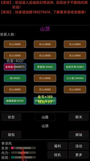幻想武林游戏绿色版图4