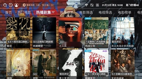 路飞秒播4k电视盒子版