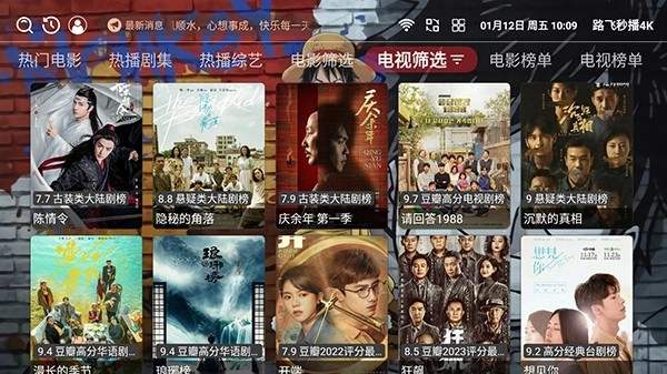 路飞秒播4k电视盒子版