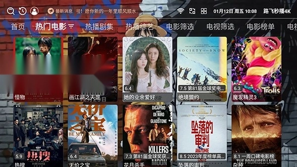 路飞秒播4k电视盒子版