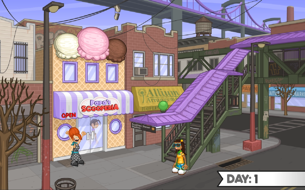 老爹冰淇淋店官方版图5