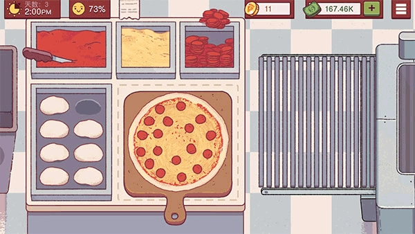 可口的披萨中文版