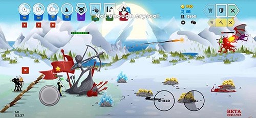 火柴人战争遗产3召唤人物菜单安卓直装版