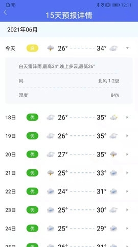 朝夕天气正版图3