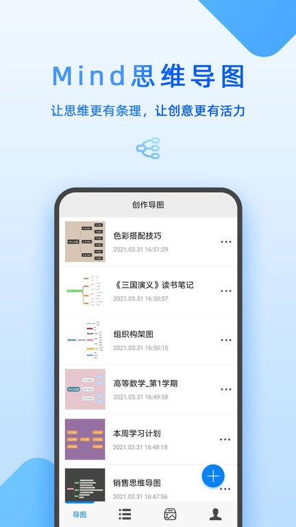mindmap思维导图免费版