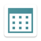 茶色极简日历原版