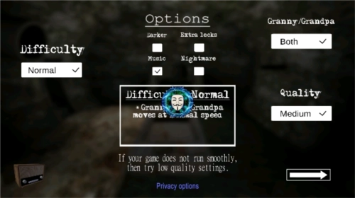 恐怖老奶奶黑客menu修改版最新下载