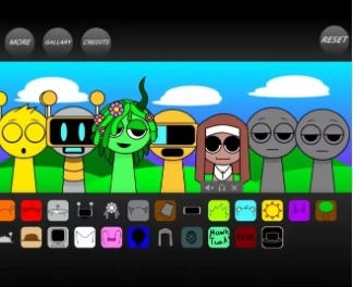 节奏盒子Sprunki简笔画版图1