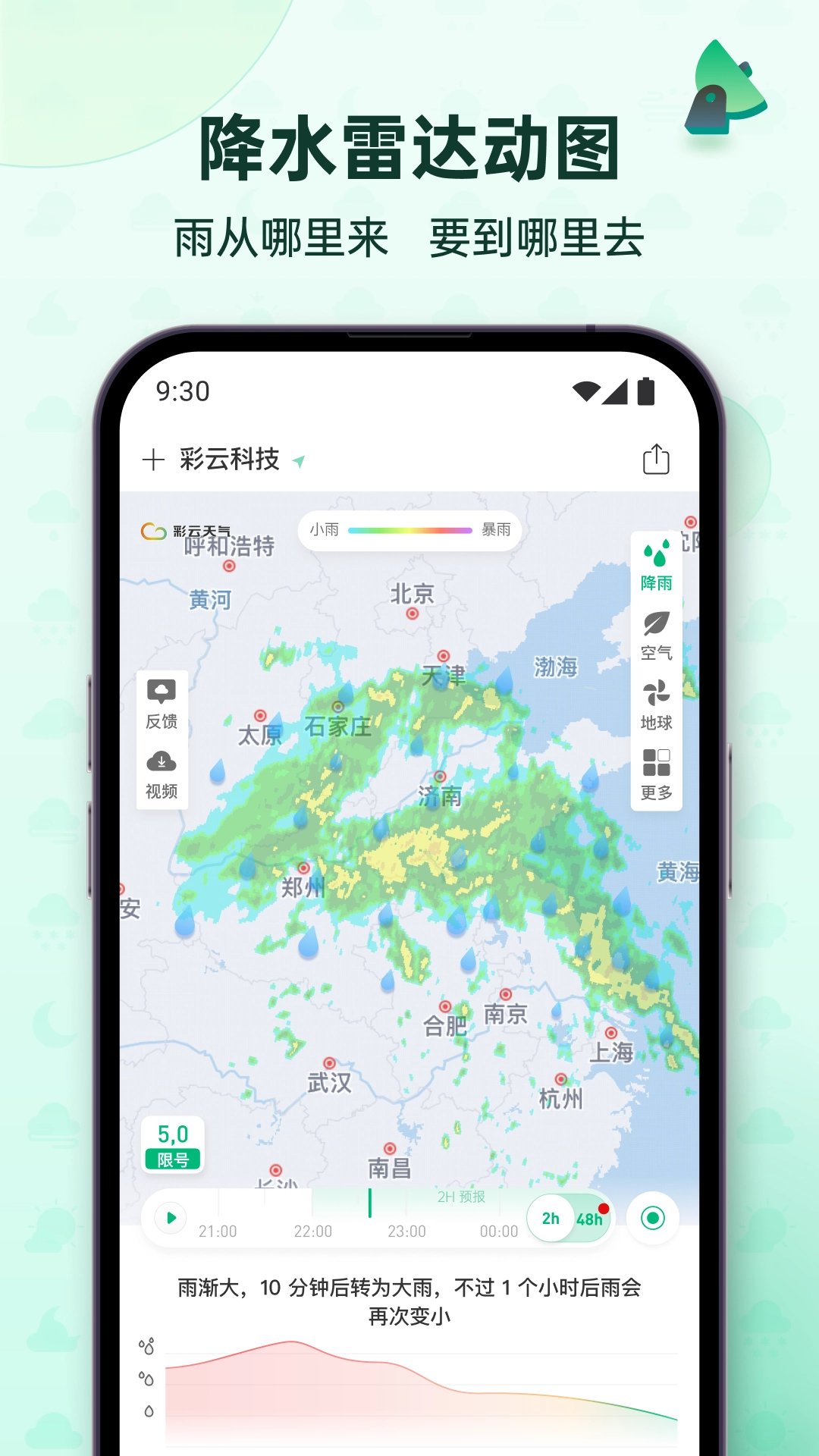彩云天气2026直装版图3
