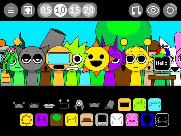 节奏盒子Sprunki变速版图1